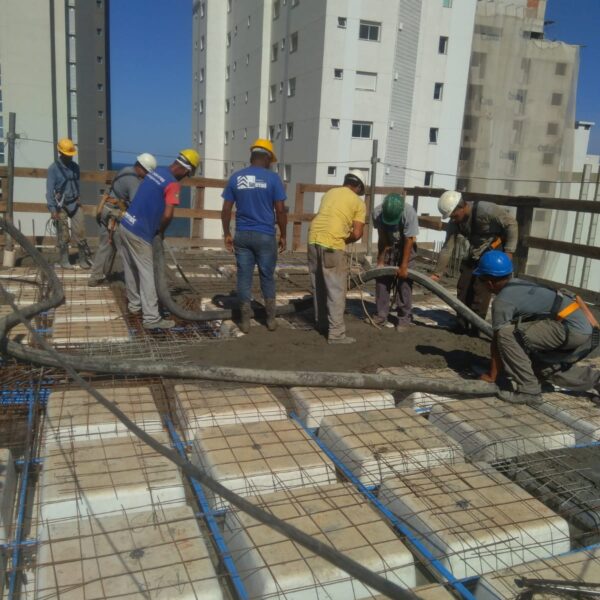 canteiro de obras