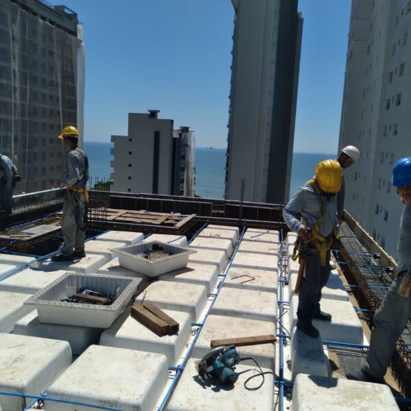 canteiro de obras